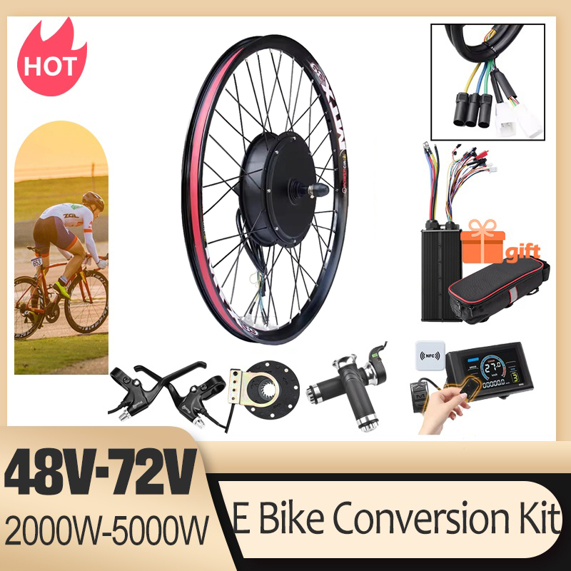 72V 5000W Hub Motor Kit - Kit de conversión de bicicleta eléctrica