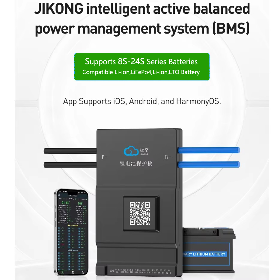JK BMS Balance Activo 150A 1A  - Smart Bms 72V 20S 150A Bluetooth reseña y precio